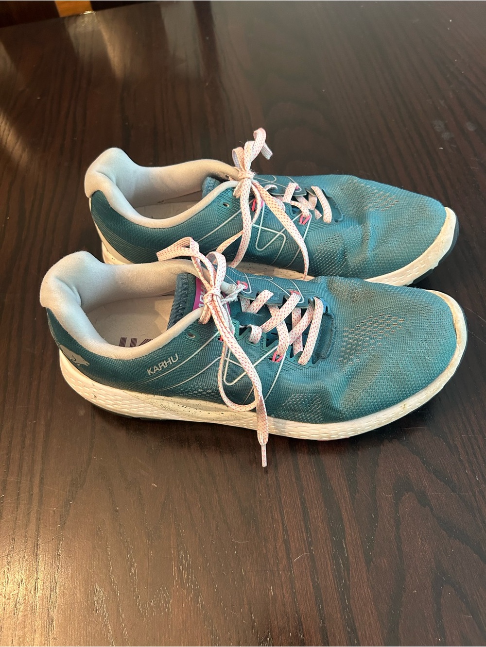 Karhu Ikoni Ortix Athletic Sneaker Blue Low Top Lace-Up Rubber Outsole size 10